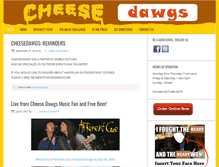 Tablet Screenshot of eatcheesedawgs.com